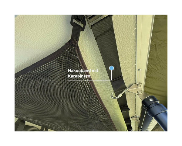 whakarite - Dachzelt Hakenband